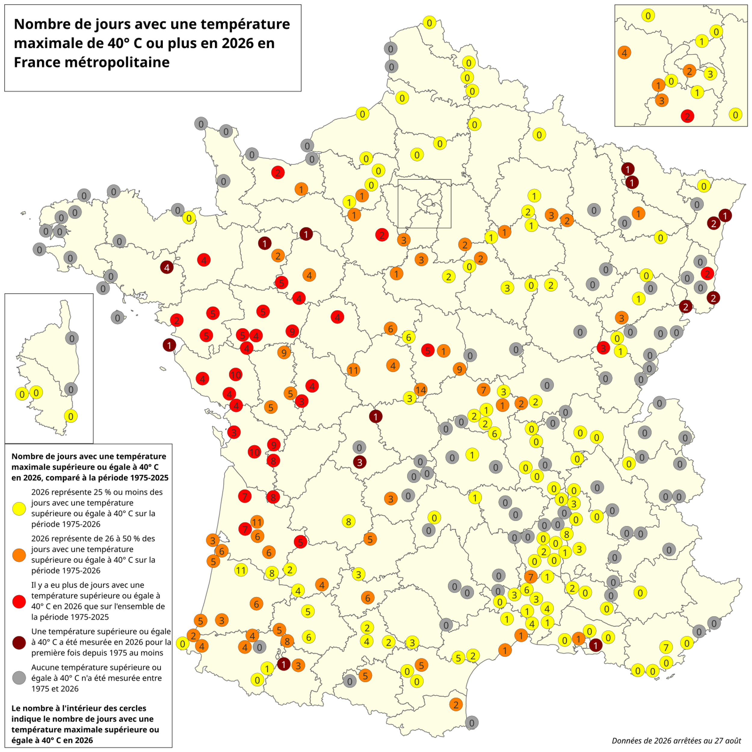 Canicule France 2026 : près de 8 000 décès en excès