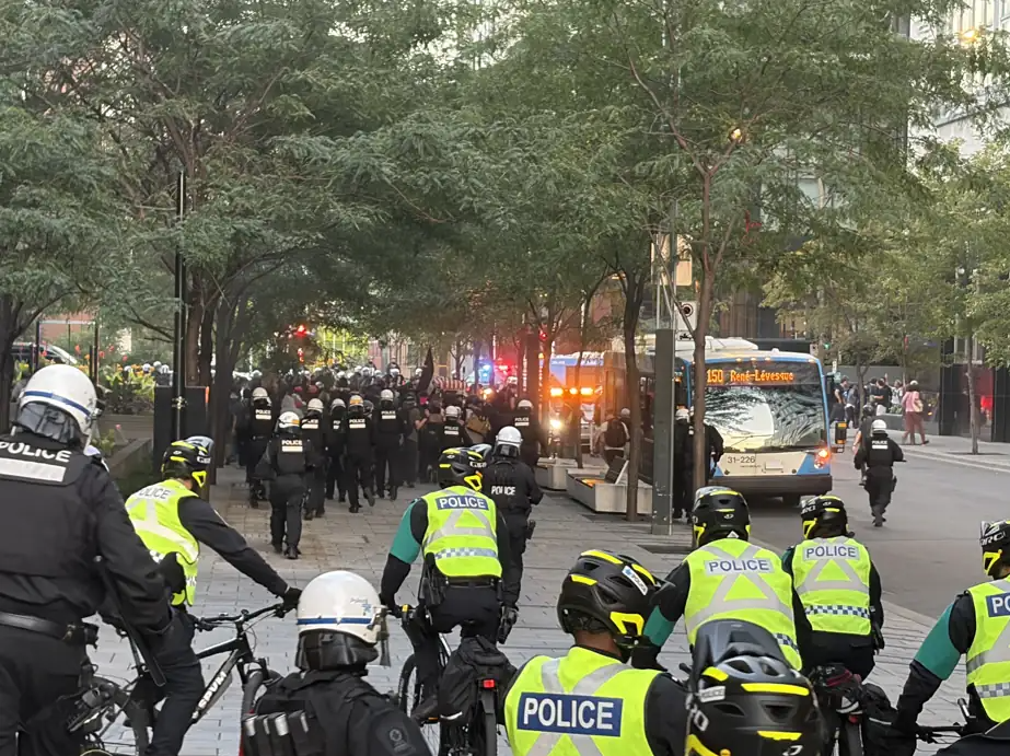 IA à Montréal : ALL IN, manifestation et Mila