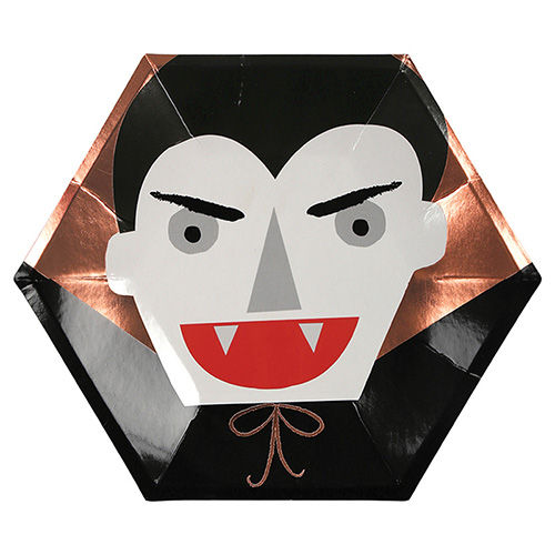 Миниатюра: Тарелки большие с персонажами "Halloween" 8шт.