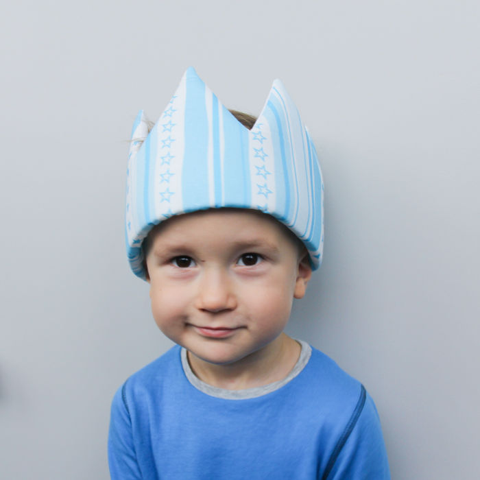 Миниатюра: Детская корона "Blue Stripes"