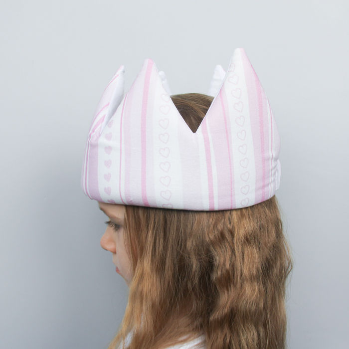 Миниатюра: Детская корона "Pink Stripes"
