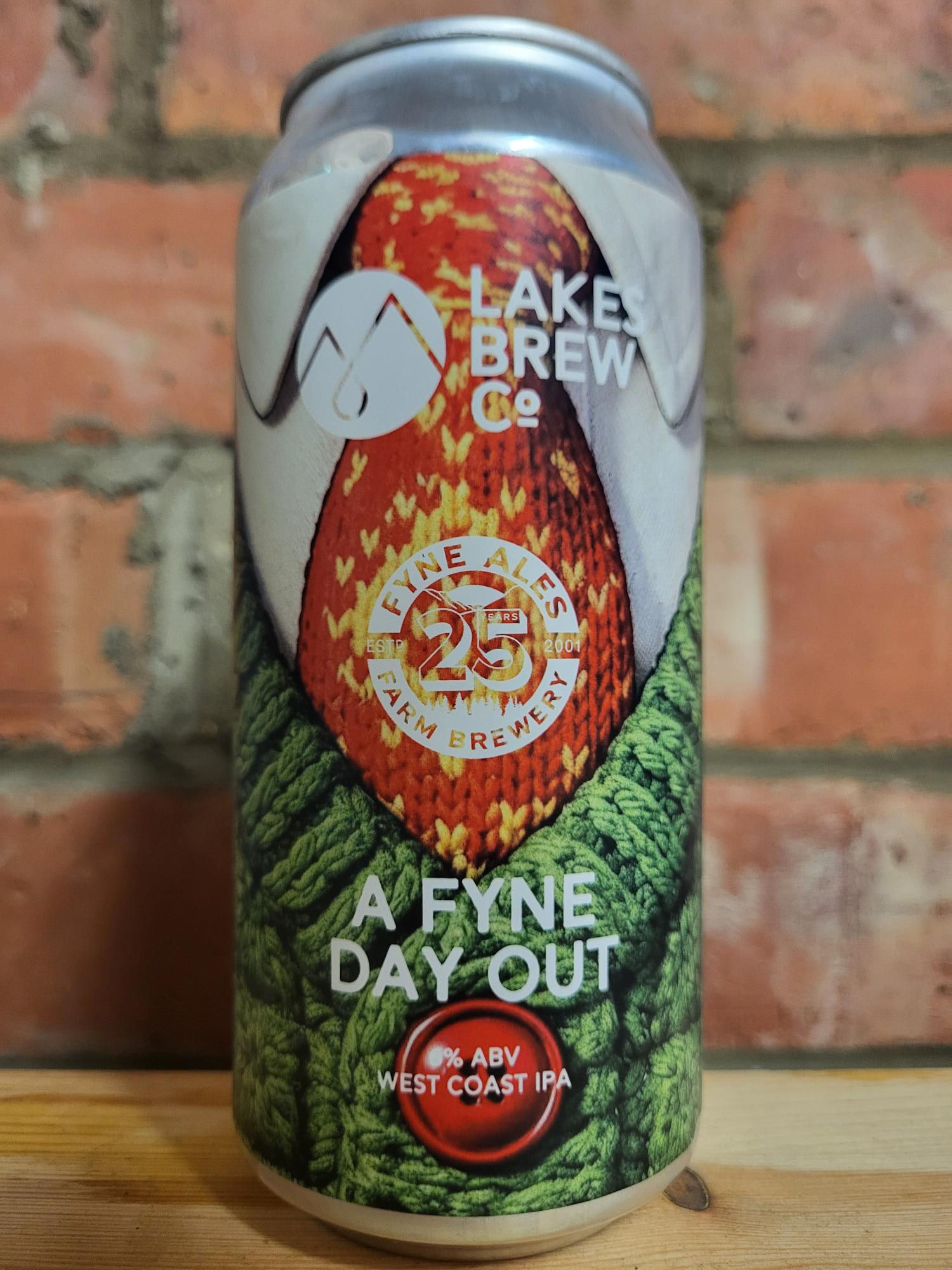 A Fyne Day Out – Lakes – 6% WC IPA