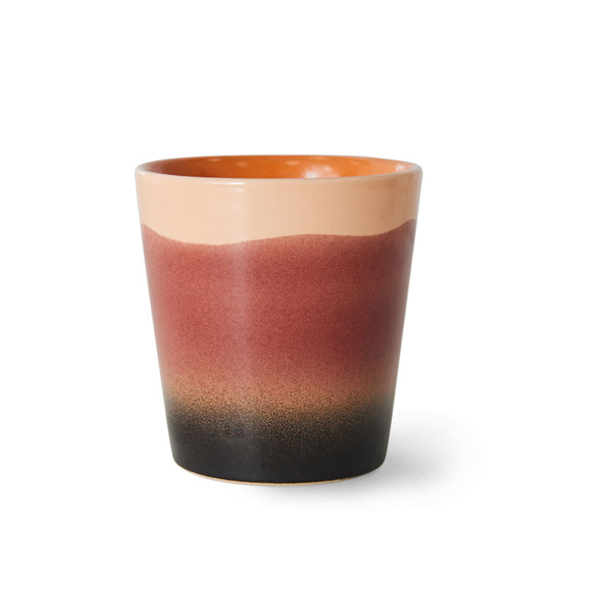 Mug en céramique 70's Rise HK Living