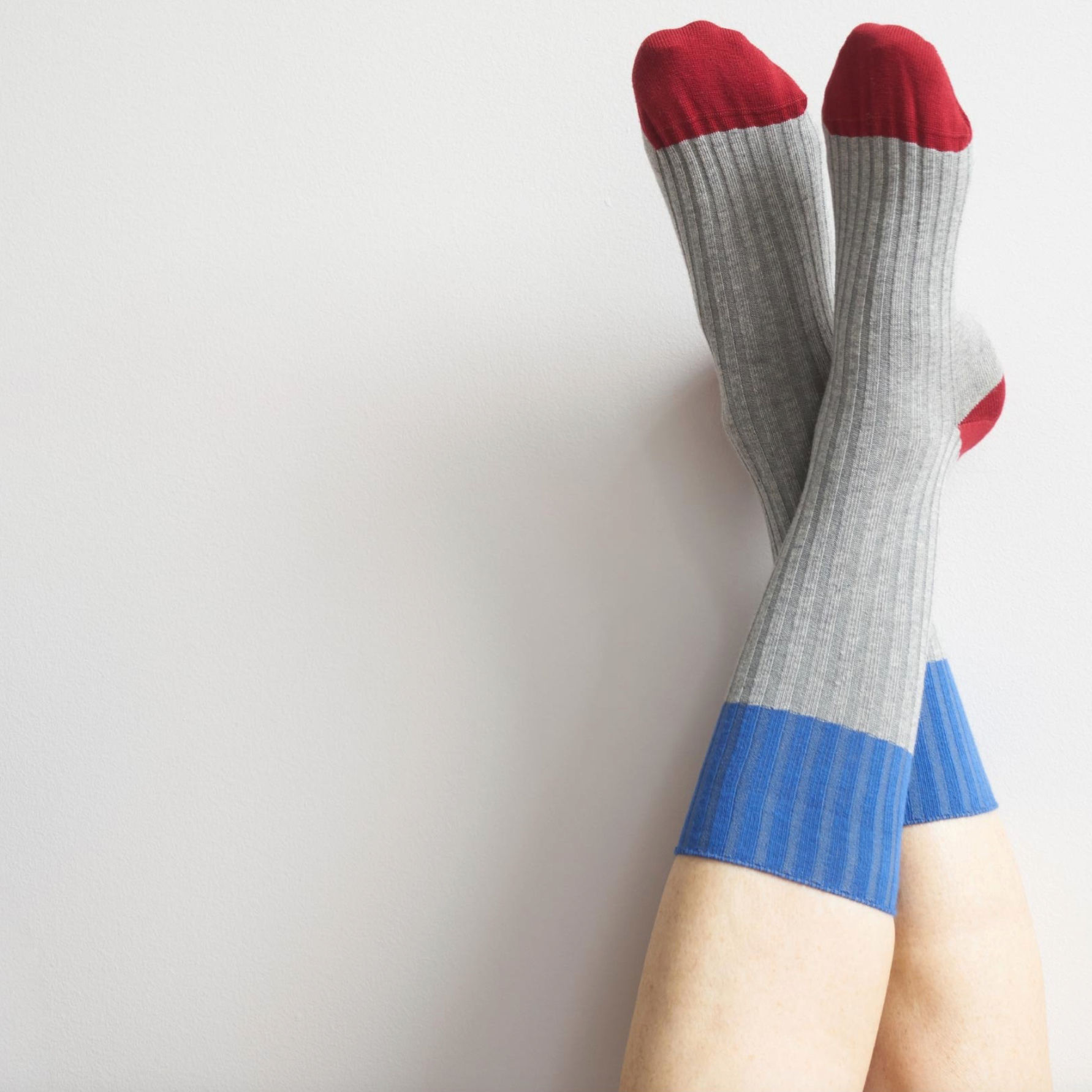 Chaussettes Yvette Cendre LA CERISE SUR LE GATEAU