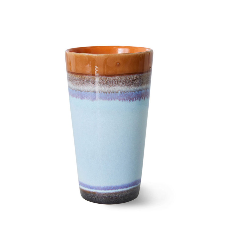 Latte Mug en céramique 70's Ash HK Living
