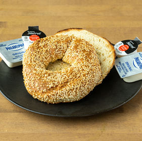 Bagel frmage a la creme-Extra 