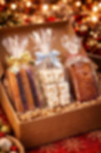Coffret gourmand sucré standard, pâte de fruit et pain d'épices, cadeau sucré, assortiment sucré, coffret  prêt à offrir,