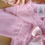 Thumbnail: Portuguese Baby Girl Pink Occasion Party Cardigan Bolero Crochet Edge Bow 3-6-9m