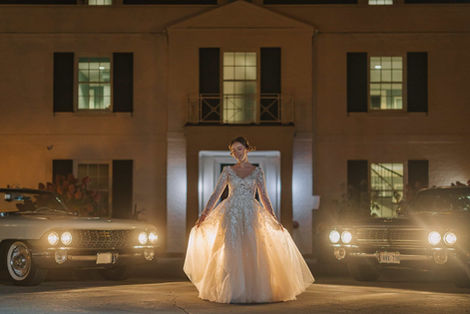 cadillac bridal at harding estate