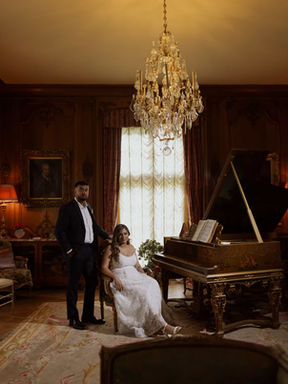 Vogue-style wedding gallery