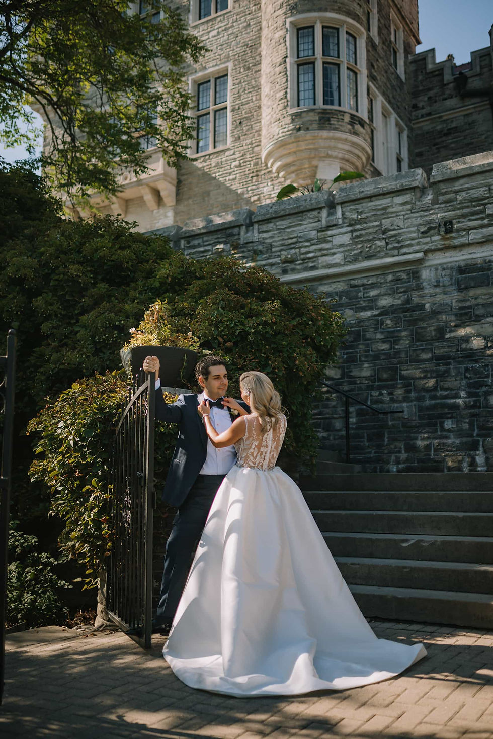 Bride portrait at Casa Loma