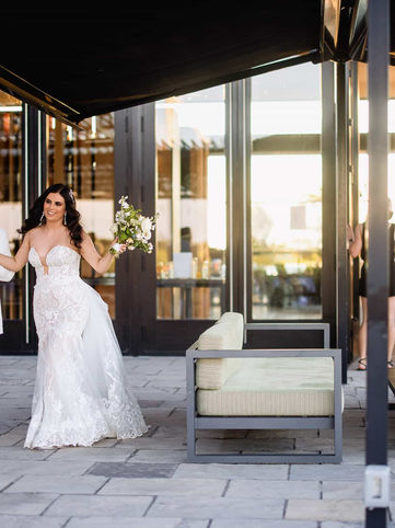 bride and groom introductions wedding reception