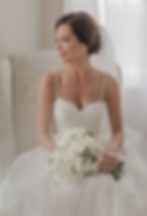 A radiant and natural bridal portrait of a happy bride on her wedding day, by an experienced Toronto wedding photographer