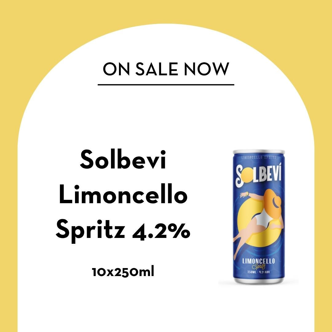 Solbevi Limoncello Spritz 4.2% 10 pack