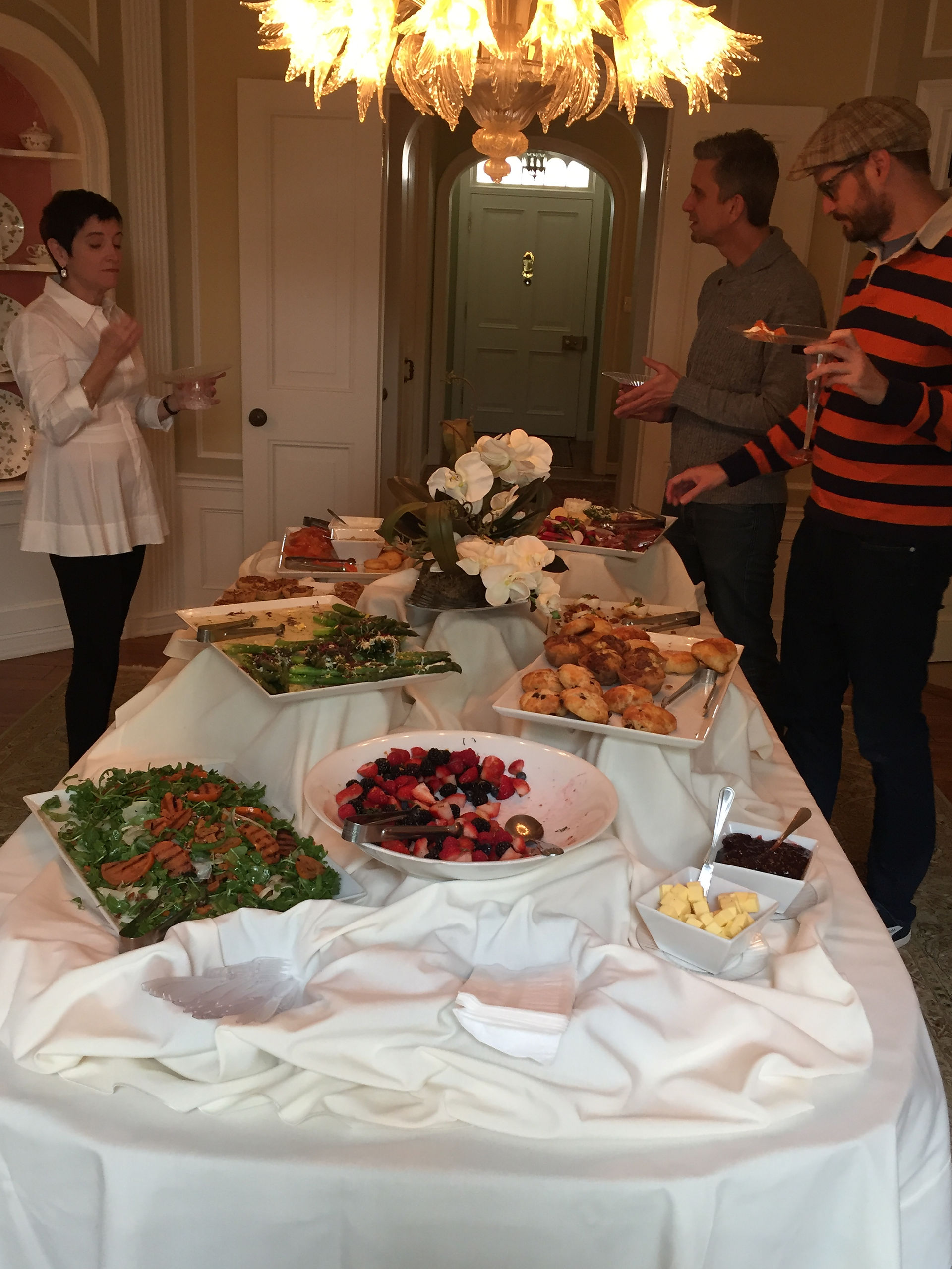 What an amazing brunch spread!