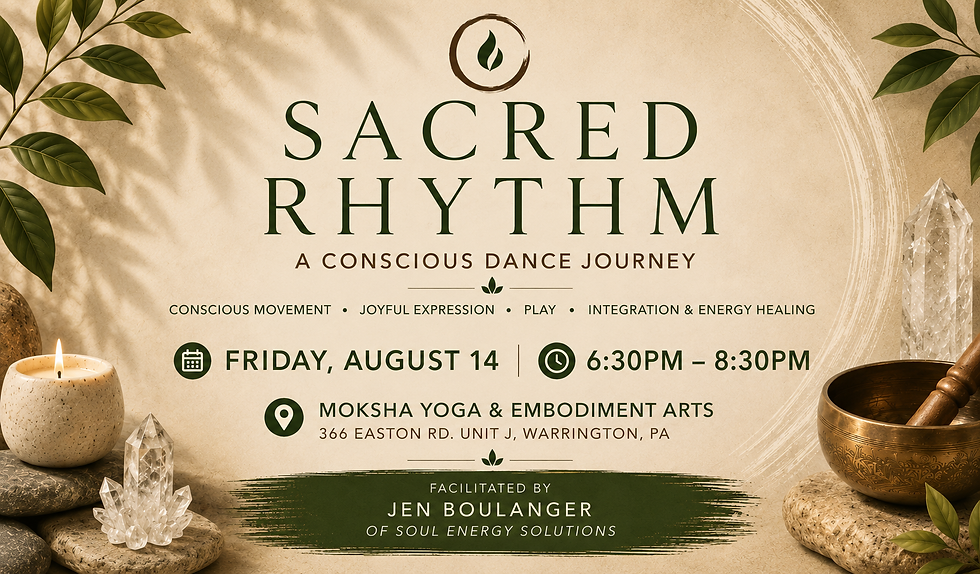 Sacred Rhythm: A Conscious Dance Journey