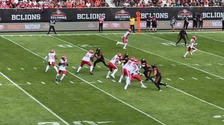 Touchdown Kelowna réussit sa fête, les Lions ratent la leur