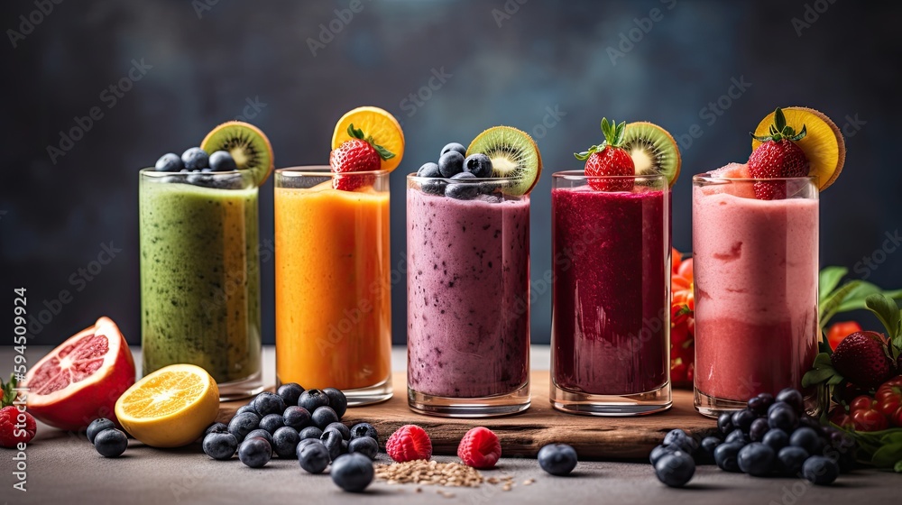 Arranged Food and Objects