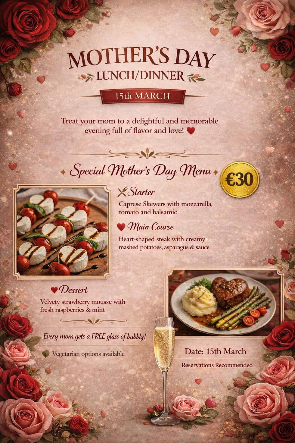 Mother’s Day Lunch/Dinner 