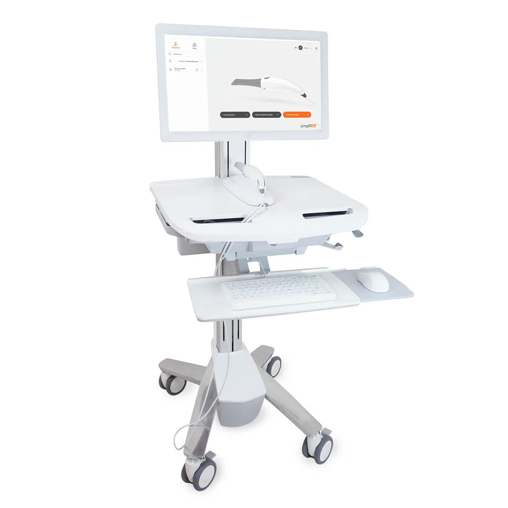 simpliOS inkl. IOS Mobile Cart und Bildschirm