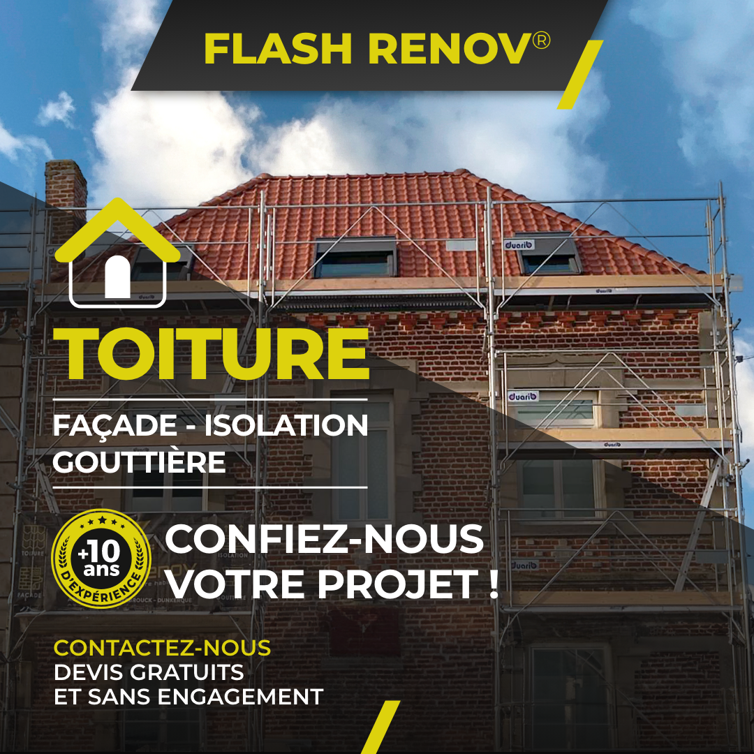 Artisan Flash Renov en intervention sur gouttières PVC