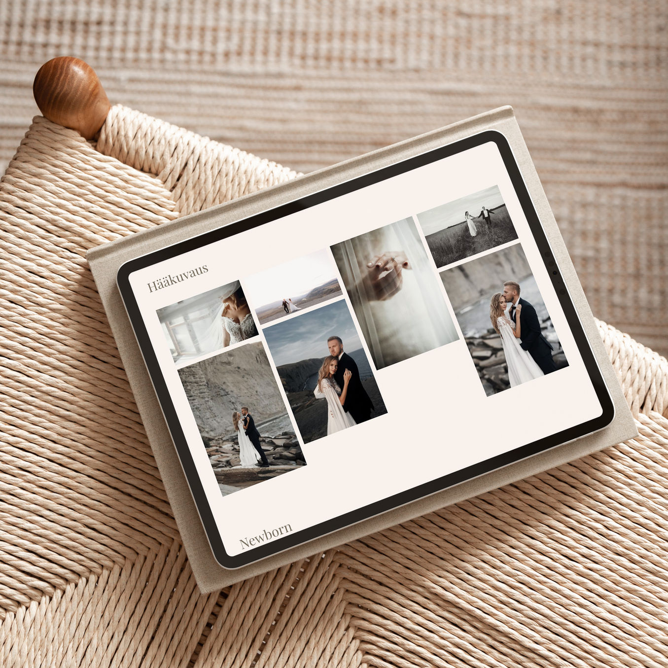Lumina nettisivupohja Ipad
