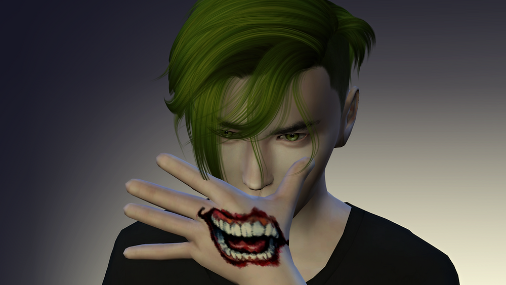 Joker Suicide Squad Hand Tattoo Joker Suicide Squad Hand Tattoo