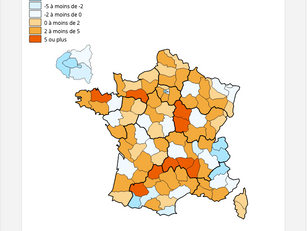 INSEE : hausse du nombre de nuitées dans le Gers à la mise en place du confinement