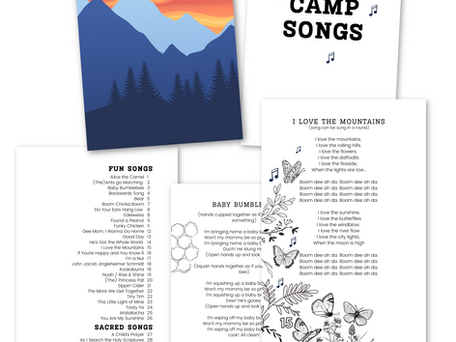 2024 Girls Camp Song Booklet