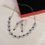 Thumbnail: Ridhar AD Necklace Set with Earrings in Blue