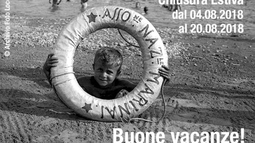 Chiusura Estiva dal 04.08.2018 al 20.08.2018