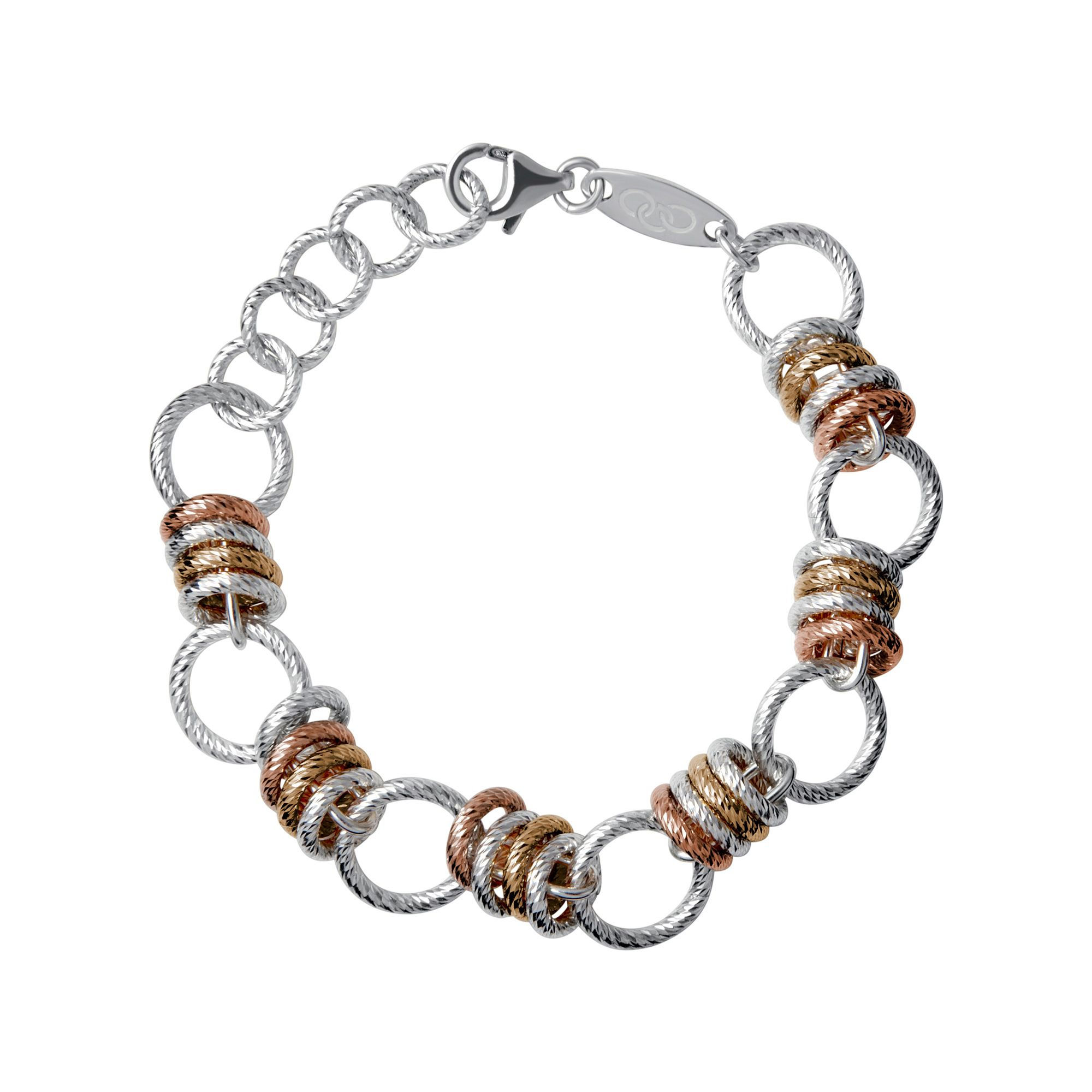 Links of London Aurora Mixed Metal Large Link Bracelet