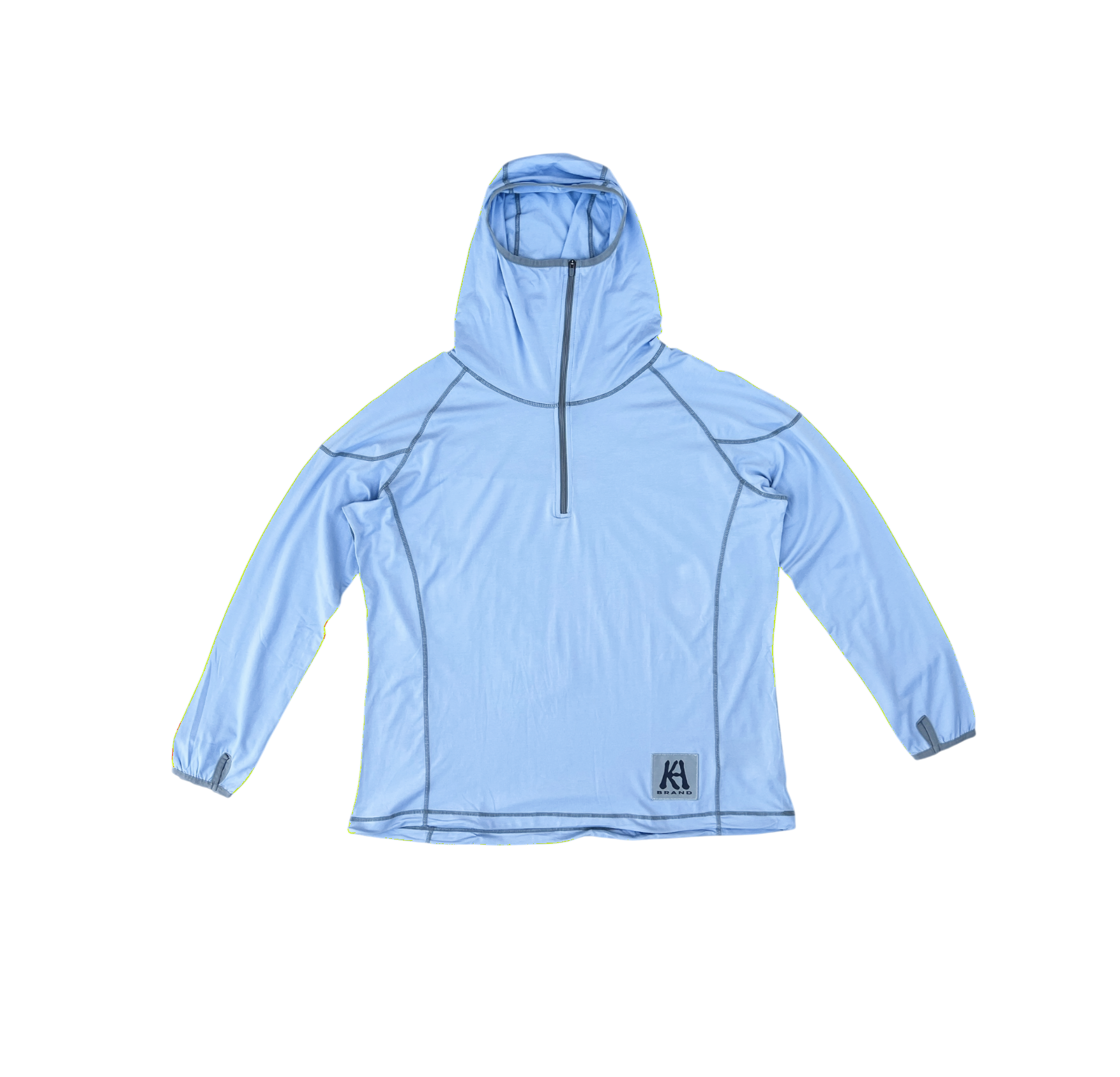 Bamboo Spec Hoodie - Blue Sky