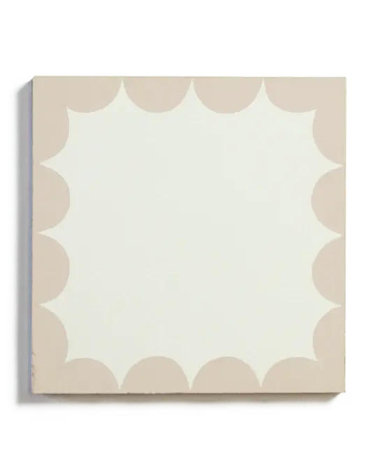 Coquette | blanc + white frame