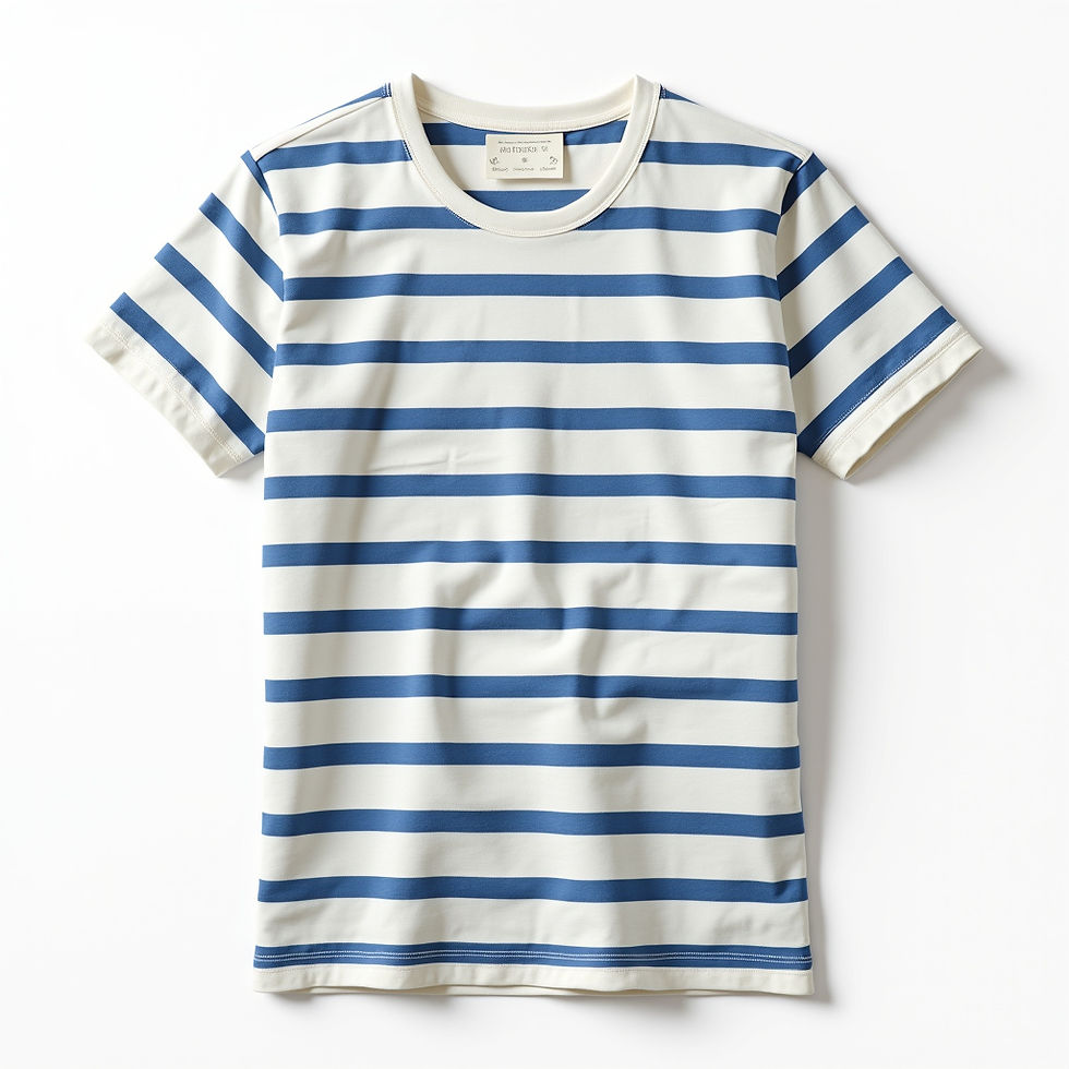 Striped Cotton Tee