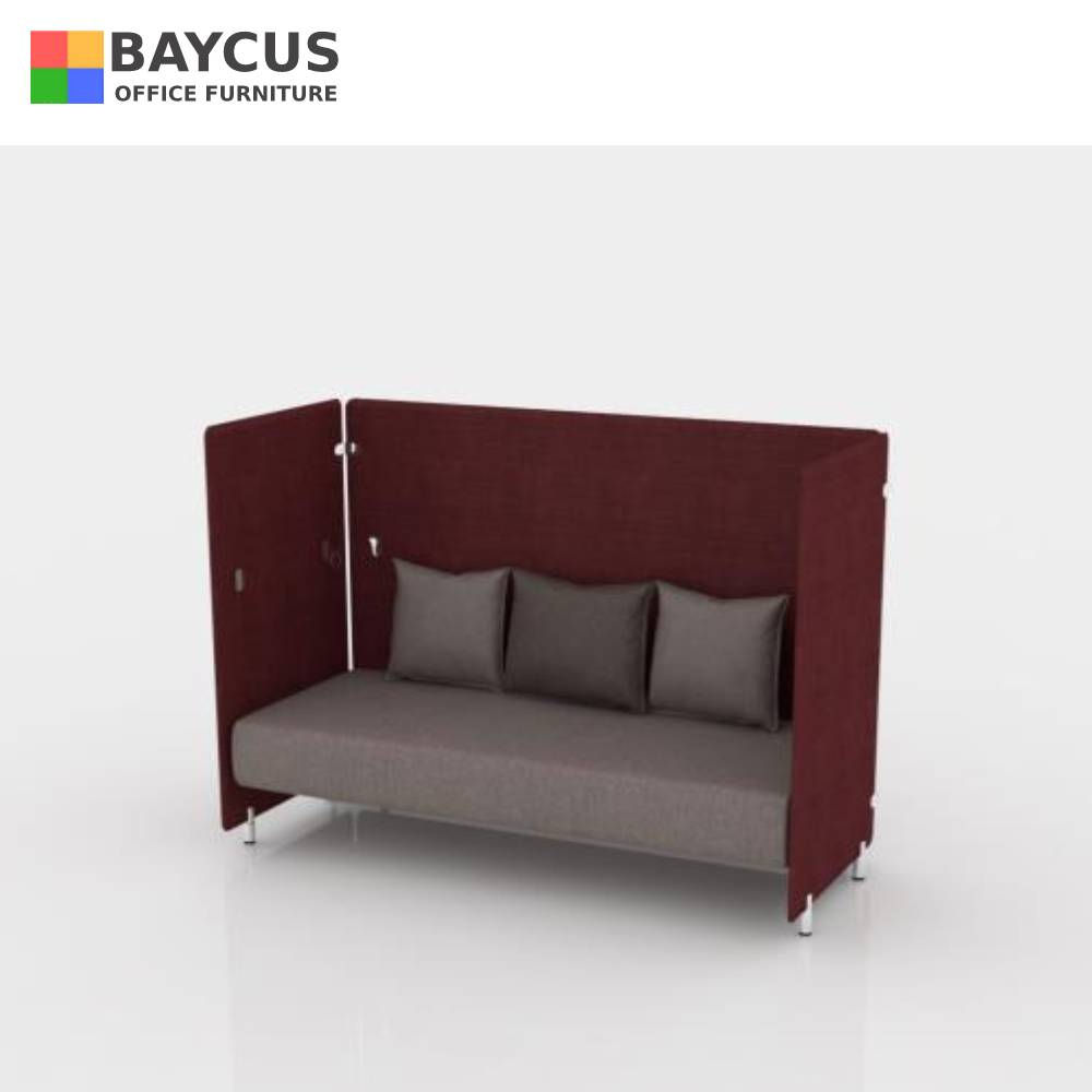 KOKO 3 Seater Sofa (Maroon)