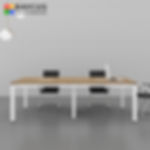 B-One B-CT2400 2.4m 6 Pax Meeting Room Table