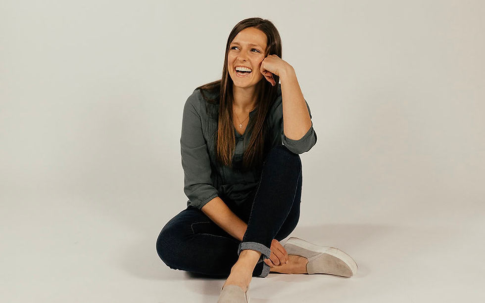 A white sun symbolizing the Holy Spirit against a blue to yellow gradient, representing hope.