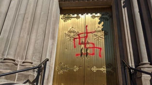 Denver’s Cathedral Basilica vandalized with anti-Catholic slogans
