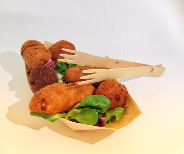 Arranged Food and Objects