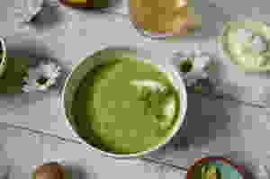 blenderized tube feeding green blend