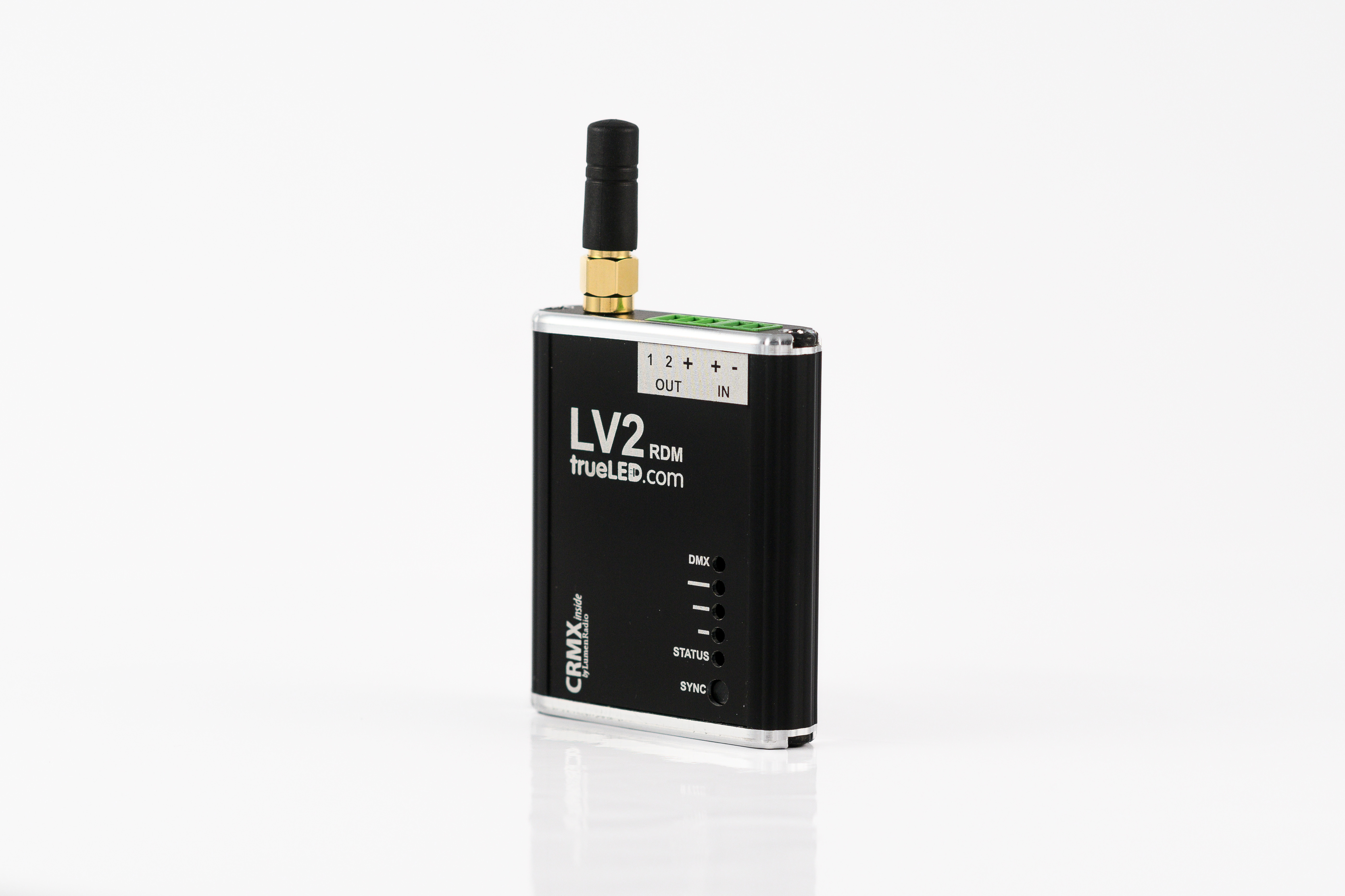 LV2-RDM | 2-channel DMX controller with RDM support. | EMP Designs UK