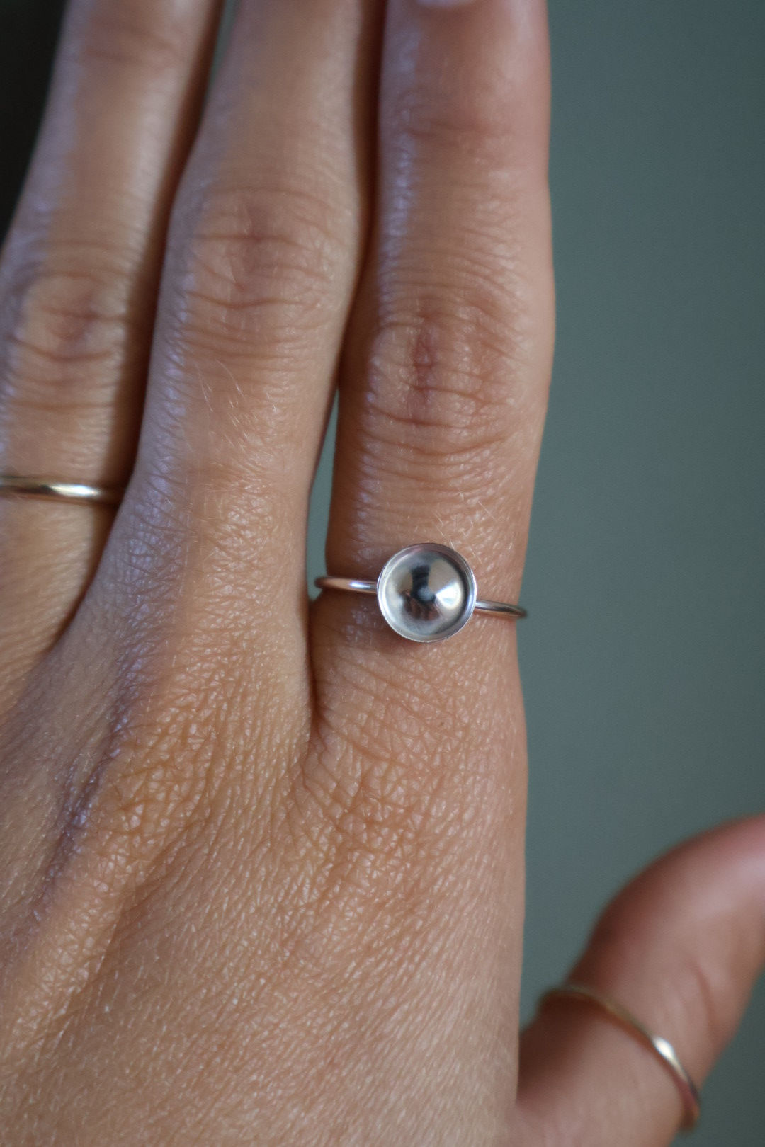 Sterling Silver 8mm Ring Blank