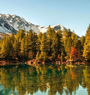 Séjour à la montagne suisse en automne