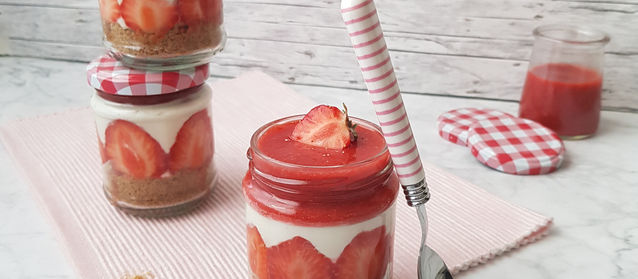 Strawberry Cheesecake 2-Go 🌱