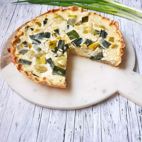 Lauch Quiche 🌱