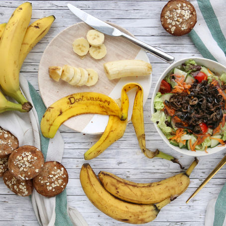 Nie wieder Bananen wegschmeißen - 5 Wege Bananen vor dem Müll zu retten!