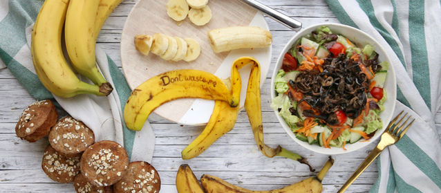 Nie wieder Bananen wegschmeißen - 5 Wege Bananen vor dem Müll zu retten!