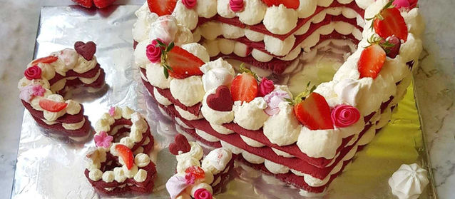 Heart Cake Valentinstag Kuchen🌱