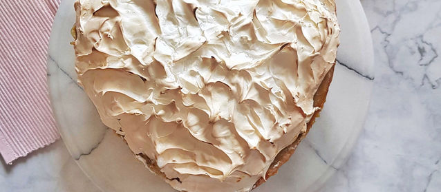 Rhabarberkuchen mit Baiserhaube🌱(🌱)